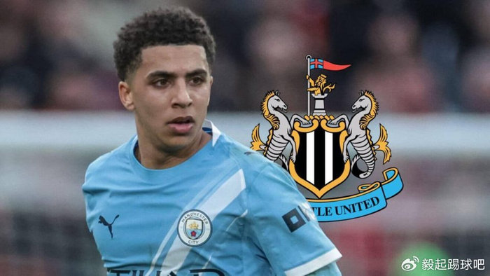 曼城青训新星里科·刘易斯夏窗寻求转会 纽卡斯