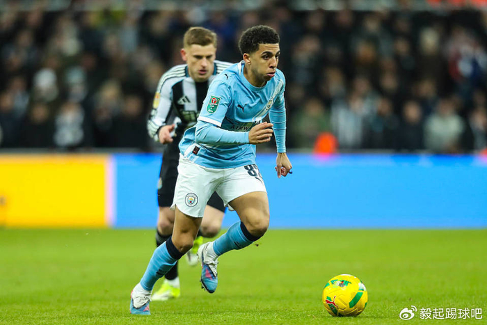 曼城青训新星里科·刘易斯夏窗寻求转会 纽卡斯