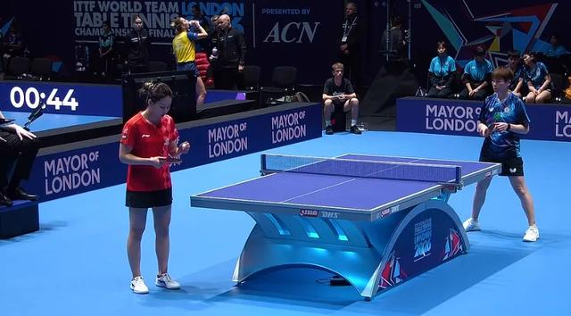 国乒女队3-0横扫中国台北队 取得小组赛两连胜
